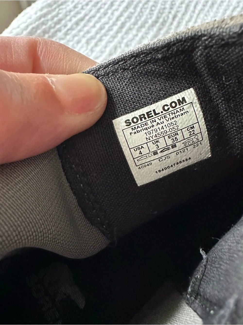 Sorel Joan of Arctic Wedge II Chelsea Boots Gray Girls 4 Women 5.5